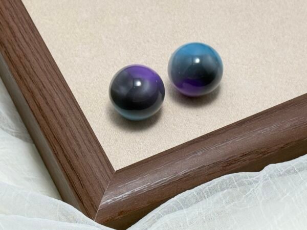 Premium Acrylic Stud Earrings - Vibrant Colour Collection