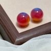 Premium Acrylic Stud Earrings - Vibrant Colour Collection