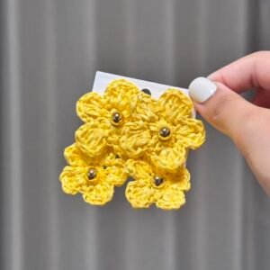 Handcrafted Double Sunflower Raffia Stud Earrings - Sunshine Bloom Collection