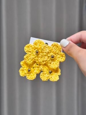 Handcrafted Double Sunflower Raffia Stud Earrings - Sunshine Bloom Collection