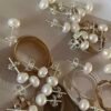 2022-07-27 172017(1) High‑Luster Button Pearl Stud Earrings in Sterling Silver