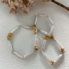 2023-09-20 151359 Stick Pearl Necklace with Gold Nugget Stations in 14K Gold‑Filled