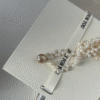 2023-12-31 151237 Lace-Baroque Double-Strand Pearl Choker in 18K Gold‑Plated Sterling Silver