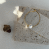 aa1742300242744 Celestial Pearl Bangle Bracelet in 18K Gold‑Plated Sterling Silver